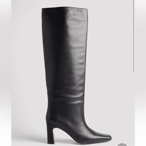 Sleek Black Over the Knee Women's Boots